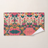 Bloemen bruidsmeisje functionele geschenk handdoek (Handdoek)