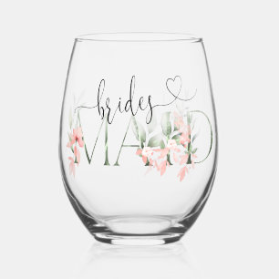 Bloemen Bruidsmeisje Wijn Glas Bruidsmeisje Gesche