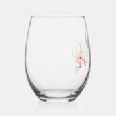 Bloemen Bruidsmeisje Wijn Glas Bruidsmeisje Gesche (Rechts)