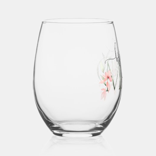 Bloemen Bruidsmeisje Wijn Glas Bruidsmeisje Gesche (Rechts)