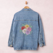 Bloemen Bruiloft Denim Jas – Bruid & Bruidsmeisje Jacket (Hangar)