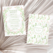 Bloemen bruiloft details Kaart