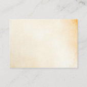 Bloemen bruiloft details kleine behuizing Kaart (Achterkant)