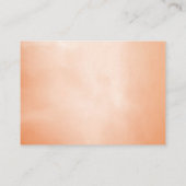 Bloemen bruiloft details kleine behuizing Kaart (Achterkant)