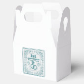 Bloemen bruiloft Jubileum  jaar Bedankdoosjes (Geopend)