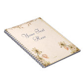 bloemen bruiloft notitieboek (Rechterzijde)