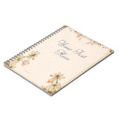 bloemen bruiloft notitieboek (Linkerzijde)