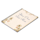 bloemen bruiloft notitieboek (Linkerzijde)