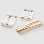  Bloemen Bruiloft Orde van Service Fan Handwaaier (Niet-gemonteerd)