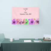Bloemen bruiloft partij Banner (Beurs)