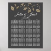 Bloemen bruiloft Planner Poster (Voorkant)