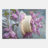  Bloemen Bruiloft Taart Voedsel Bakkerij Decoupage Inpakpapier Vel (Voorkant 3)