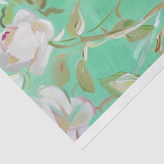  Bloemen Bruiloft Taart Voedsel Bakkerij Decoupage Tissuepapier (Detail)