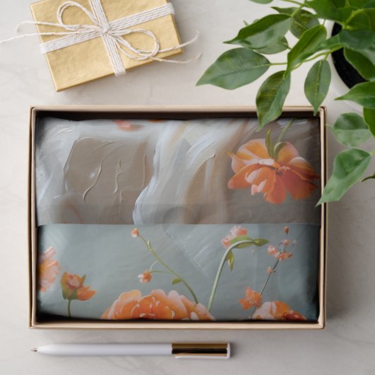  Bloemen Bruiloft Taart Voedsel Bakkerij Decoupage Tissuepapier (Geschenk)