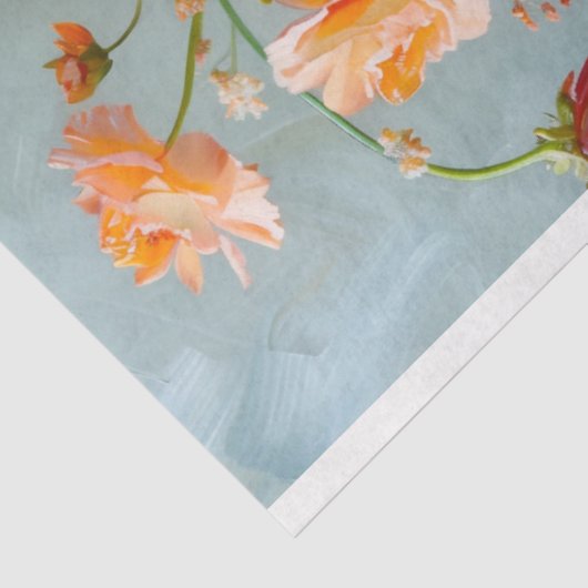  Bloemen Bruiloft Taart Voedsel Bakkerij Decoupage Tissuepapier (Detail)