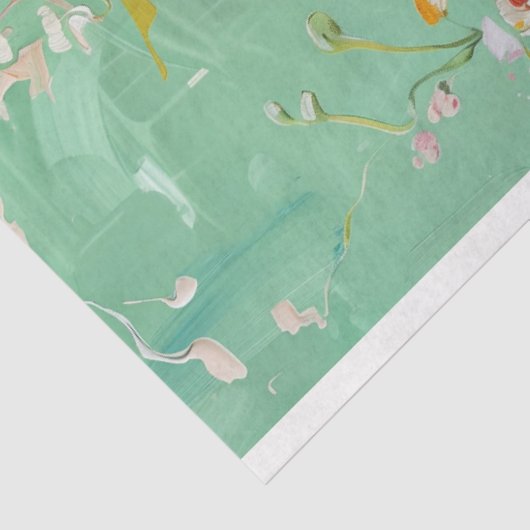  Bloemen Bruiloft Taart Voedsel Bakkerij Decoupage Tissuepapier (Detail)