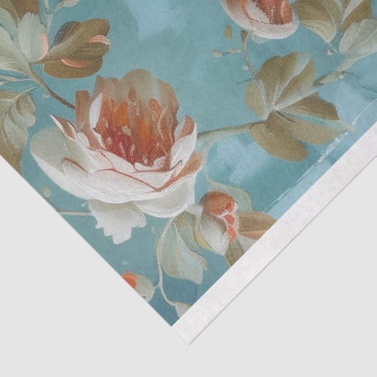  Bloemen Bruiloft Taart Voedsel Bakkerij Decoupage Tissuepapier (Detail)