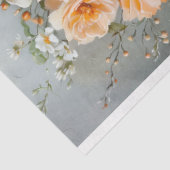 Bloemen Bruiloft Taart Voedsel Bakkerij Decoupage Tissuepapier (Detail)