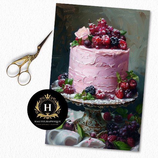  Bloemen Bruiloft Taart Voedsel Bakkerij Decoupage Tissuepapier