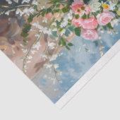  Bloemen Bruiloft Taart Voedsel Bakkerij Decoupage Tissuepapier (Detail)