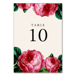 Bloemen Bruiloft Tafel Aantal Kaarten