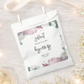 Bloemen bruiloft thema bedankzakje (Geknipt)