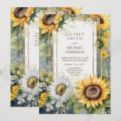 Bloemen Bruiloft Verjaardag Baby shower Pensioen Z Kaart (Voorkant / Achterkant)