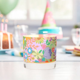 Bloemen Bruiloft Whisky Glas