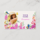 Bloemen brunch foto visitekaartje (Voorkant)