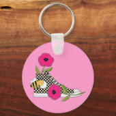 Bloemen bugs Sneakers Alle producten Kinder stuks Sleutelhanger (Voorkant)