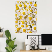 Bloemen | Bunch of Chamomiles Poster (Thuiskantoor)