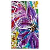Bloemen Cadeaubag Klein Cadeauzakje (Achterkant)