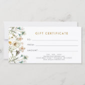 Bloemen Cadeaubon (Achterkant)