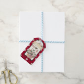 Bloemen Cadeaulabel (Met Touw)