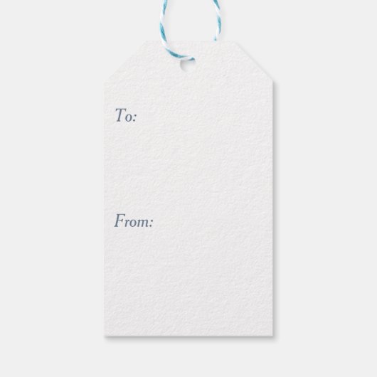 Bloemen Cadeaulabel (Achterkant)