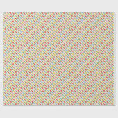 Bloemen Cadeaupapier (Vlak)