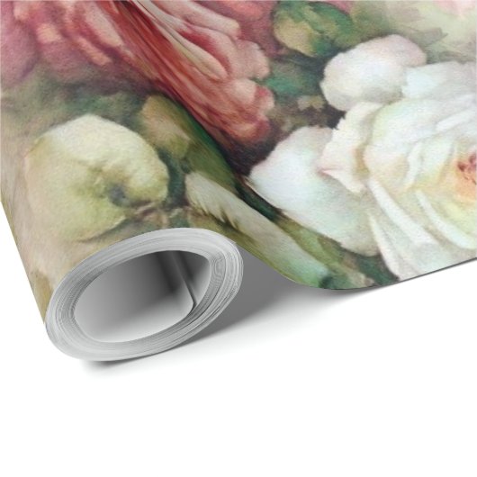  bloemen cadeaupapier (Rol Hoek)