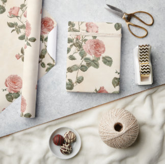 bloemen cadeaupapier