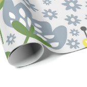 bloemen cadeaupapier (Rol Hoek)