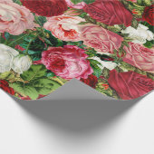bloemen cadeaupapier (Hoek)
