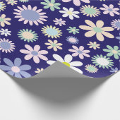 bloemen cadeaupapier (Hoek)