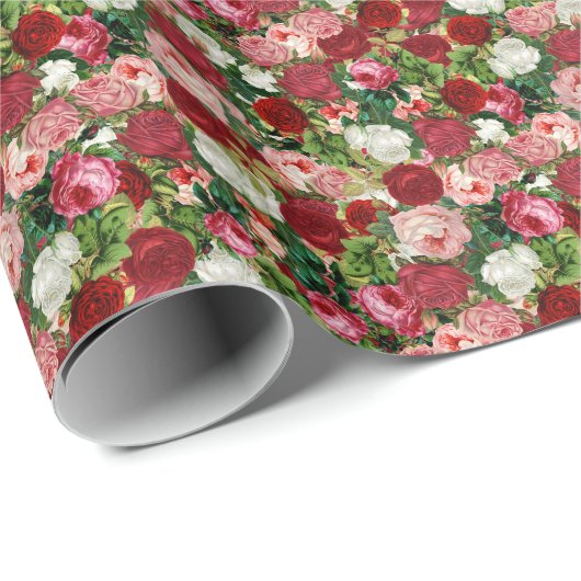 bloemen cadeaupapier (Rol Hoek)