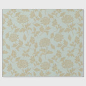 Bloemen  cadeaupapier (Vlak)