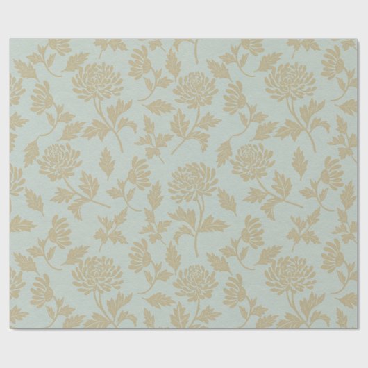 Bloemen  cadeaupapier (Vlak)