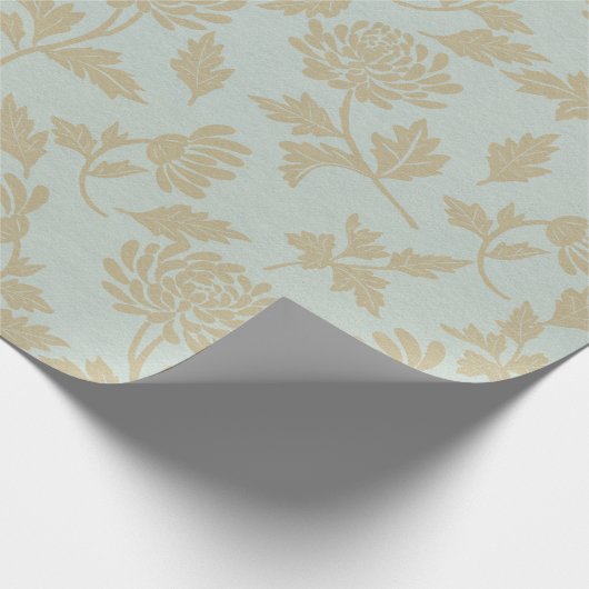 Bloemen cadeaupapier (Hoek)