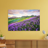 Bloemen | Californische wilde bloemen Canvas Afdruk (Insitu (Woonkamer))