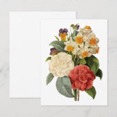 bloemen, Camellias en Narcissus, Redoute (Voorkant / Achterkant)