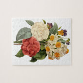 bloemen, Camellias en Narcissus, Redoute Legpuzzel (Horizontaal)