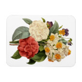 bloemen, Camellias en Narcissus, Redoute Magneet (Horizontaal)