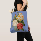 bloemen, Camellias en Narcissus, Redoute Tote Bag (Dichtbij)